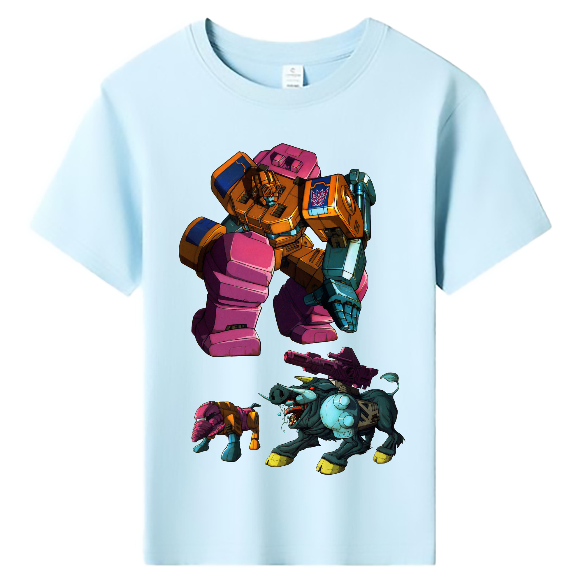 （画像用）  綿100％キッズTシャツ（フロントプリント）
